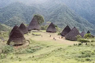Foto arsip: Wae Rebo, Flores.