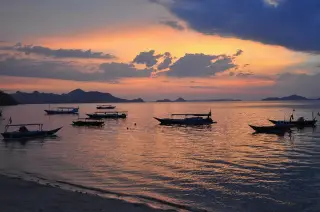 Ilustrasi: Pemandangan Labuan Bajo, Flores.