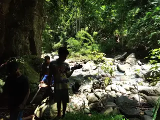 Foto arsip: Hutan dan Pusat Mata Air Wair Terang Area Hutan dan Pusat Mata Air yang dilindungi.